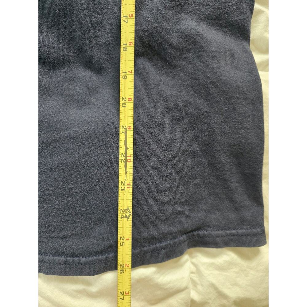 Vintage 90s Champion Logo Navy T-Shirt Medium Sportswear Streetwear thick heavy - Picture 3 of 11
